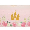 Blue Panda 3-Pack Princess Castle Birthday Party Disposable Plastic Table Cover Tablecloth 54"x108" - 3 of 4
