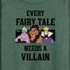 Women's - Disney Villains - Every Fairy Tale Needs A Villain Lightweight French Terry Wide Neck Long Sleeve Shirt - 2 of 4