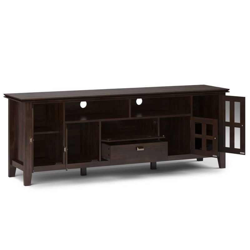 Stratford Solid Wood TV Stand for TVs up to 80" - WyndenHall, 1 of 9