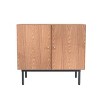 Etelifrank Mid-Century TV Stand with Adjustable Shelves – 31.5" Rustic Storage Cabinet for Living Room & Bedroom - 4 of 4
