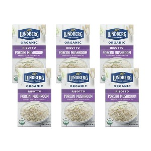 Lundberg Organic Porcini Mushroom Risotto - Case of 6/5.9 oz - 1 of 4