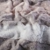 Sapphtopaz Faux Fur Blanket, Luxuriously Soft Throw Blanket for Bed, Reversible Faux Fur Face & Solid Reverse Bedding for Room Decor - 4 of 4