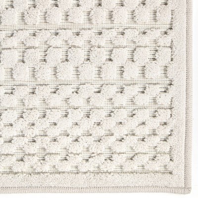 Natural Gray High Low Indoor Outdoor Area Rug