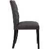Modway Duchess Dining Chair Fabric Set of 2 - Brown - 3 of 3