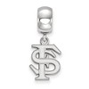 Black Bow Jewelry Sterling Silver Florida State Seminoles NCAA Bead Charm - 2 of 4
