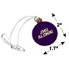 James Madison University Alumni Mini Small Tiny Wood Christmas Tree Holiday Ornament - 4 of 4