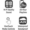 Morpheus 360 Spire True Wireless Earbuds - Bluetooth In-Ear Headphones with Microphone - TW1500W - HiFi Stereo - 20 Hour Playtime - Binaural - 3 of 4