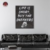 Notoriart Buy the Sneakers Wall Art Framed - 2 of 4