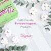 Maxim Organic Cotton Ultra Thin Winged Pads, Super Absorbency, Size 3 - 10Ct CASE OF 12 - 4 of 4