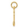 Black Bow Jewelry 14k Yellow Gold 2D Polished Musical Note Pendant - 2 of 4