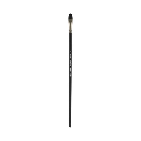 Black Swan Synthetic Red Sable Paint Brushes Filberts -  Professional Quality Long Handle Paint Brushes for Oil, Heavy Body Media and Acrylic - - image 1 of 4