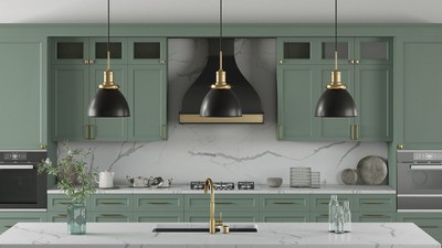 Gold Adjustable Industrial Floor Lamp with Glass Globe Shade