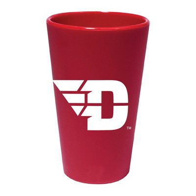 NCAA Dayton Flyers Silicone Pint Glass - 16oz