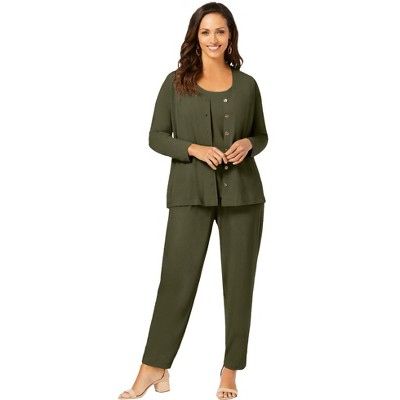 Jessica London Women's Plus Size 4-Piece Stretch Knit Wardrober