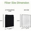 Nispira True HEPA Carbon Pre Filter Set Compatible with Sears Kenmore 83375, 83376, 83200, 83202 (Progressive 335), 83230, 83354, 1 Pack - 3 of 4