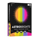 Astrobrights Colored Cardstock, 8-1/2 x 11 Inches, Assorted Happy Colors, pk of 250