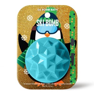 Da Bomb Bath Fizzers Stocking Stuffer Ski-Star Bath Bomb - 2.5oz - 1 of 4