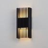 ET2 Lighting Rampart 2 - Light Wall Light in  Black - 3 of 3