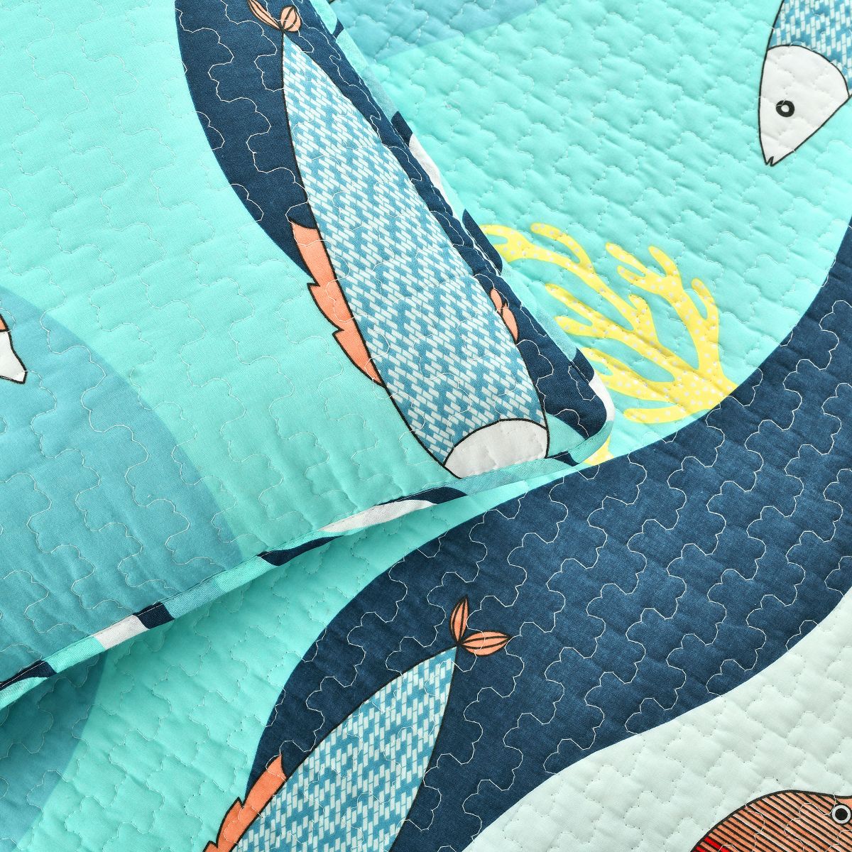 Lush Decor Sea Life Quilt Set - thumbnail 2