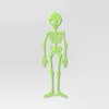 59" 3D Jointed Alien Skeleton Halloween Decorative Prop Green - Hyde and EEK! Boutique™ - 2 of 3