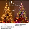 FAAYFIAN 65.6 ft 200-LED Color-Changing Christmas Lights, Warm White & Multicolor Plug-In String Lights With 11 Modes - 2 of 4