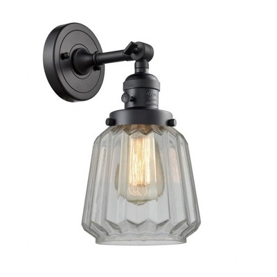 Chatham - 1 Light Wall Sconce In Art Deco Style-12 Inches Tall and 7 Inches Wide