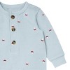 Modern Moments by Gerber Baby Boys' Long Leg Slouch Romper - 3 of 4
