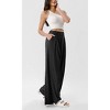Coolmee Women Wide Leg Dress Pants High Waisted Business Casual Trousers Dressy Office Work Palazzo Pants - 4 of 4