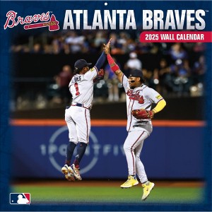 MLB Atlanta Braves 2025 12"x12" Team Wall Calendar - 1 of 4