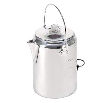 Stanley Stainless Steel Camp Accessory Coffee Percolator, 1.1 qt 