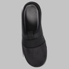 Isotoner Men's Emmett Microsuede & Canvas Hoodback Slippers - 3 of 4
