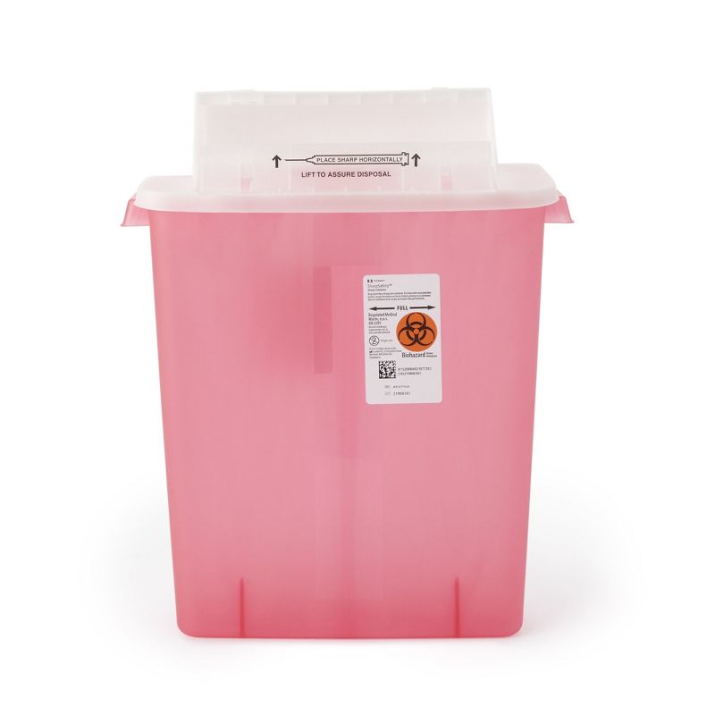 SharpStar In-Room Sharps Container 3 gal. Horizontal Entry, 1 of 4
