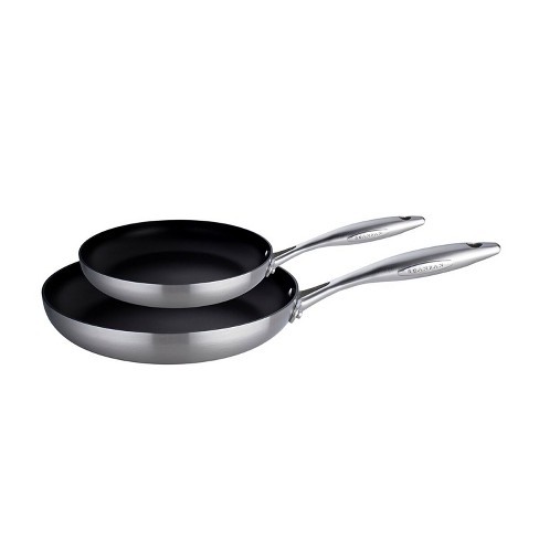 T-fal Ultimate Hard Anodized 8 & 10.25 Fry Pan Set - Dark Gray : Target