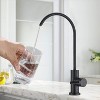 KTMBDW High Arc Single Handle Kitchen Sink Faucet, Stainless Steel Modern RV Faucets, llaves para fregaderos de cocina - 2 of 4