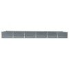 vidaXL Raised Bed Gray Galvanized steel Large Durable Raised Bed - 3 of 4