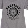- Garfield - Varsity Seal Graphic Short Sleeve Fleece Dress - 2 of 4