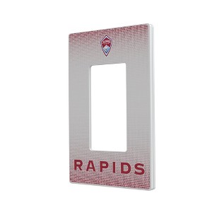 MLS Western Conference Teams Linen Hidden-Screw Light Switch Plate for Single Rocker - 1 of 4