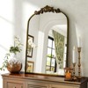 Aoibox Gold Traditional Vintage Ornate Baroque Wall Mirror for Bathroom, Bedroom, Hallway, or Fireplace Decor - 2 of 4