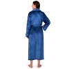 PAVILIA Fleece Robe For Women, Plush Warm Bathrobe, Fluffy Soft Spa Long Lightweight Fuzzy Cozy, Satin Trim - 2 of 4