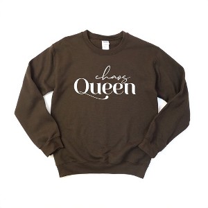 Simply Sage Market Women's Graphic Sweatshirt Chaos Queen - 1 of 3