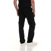 Canada Weather Gear Men’s 4-Pocket Lightweight Cargo Pants – Elastic Waistband with Drawstring, Adjustable Hem, Relaxed Fit - 3 of 4