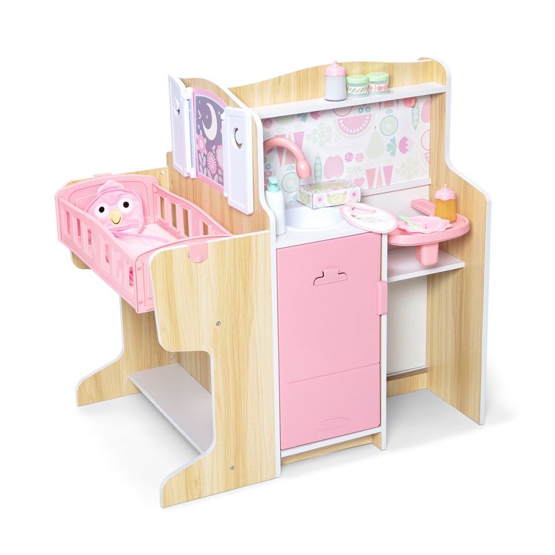Melissa &#38; Doug Mine to Love Baby Care Activity Center &#38; Baby Care Collection - Pink, 1 of 11