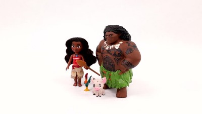 Ensemble Poupées Vaiana Maui Disney Moana Jakks Pacific figurines