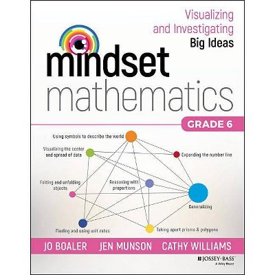 Mindset Mathematics: Visualizing and Investigating Big Ideas, Grade 6 - by  Jo Boaler & Jen Munson & Cathy Williams (Paperback)