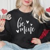 Simply Sage Market Women's Graphic Sweatshirt Be Mine Cursive - 2 of 3