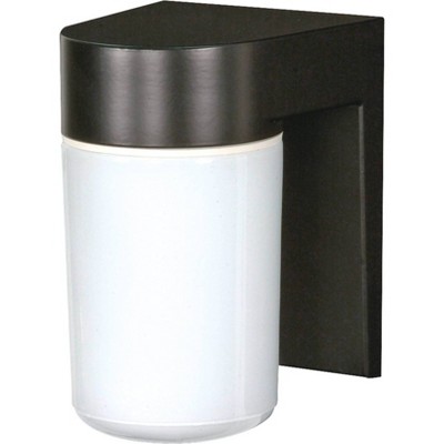 1 Light Outdoor Wall Lantern Black - Aurora Lighting