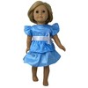 Doll Clothes Superstore Sweet Ruffles Dress Fits 18 Inch Girl Like Our Generation American Girl My Life Dolls - 3 of 4