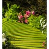 4'L Roll-Out Green Curved Hardwood Pathway - 4'L x 18 W - 2 of 4
