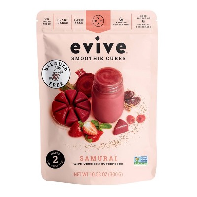 Evive Organic Asana Plant Based Smoothie Cube, 10.58 Ounce -- 8 per case