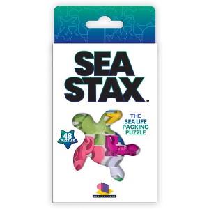 Brainwright Sea Stax: The Sea Life Packing Puzzle, Ocean-Themed 3D Puzzle - 1 of 2